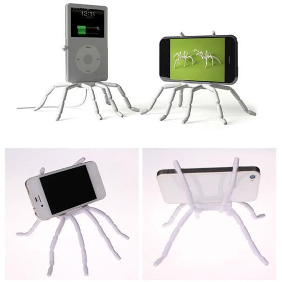 Car Phone Holder Universal Multi-function Flexible Adjustable Grip Stable Decorative Portable Spider Car