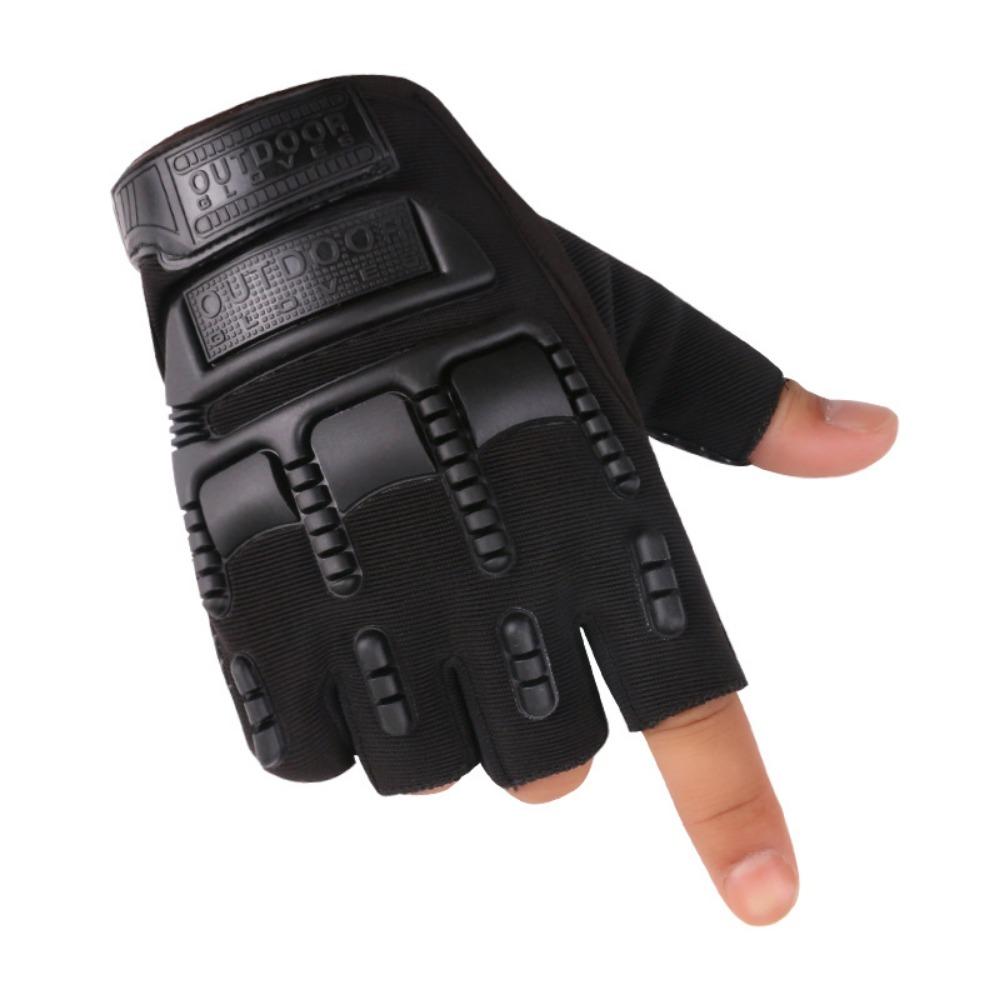 New Men's and Women's Outdoor Riding Fitness Half-finger Gloves Breathable Training Motorcycle Field Mountaineering Tactical Gloves