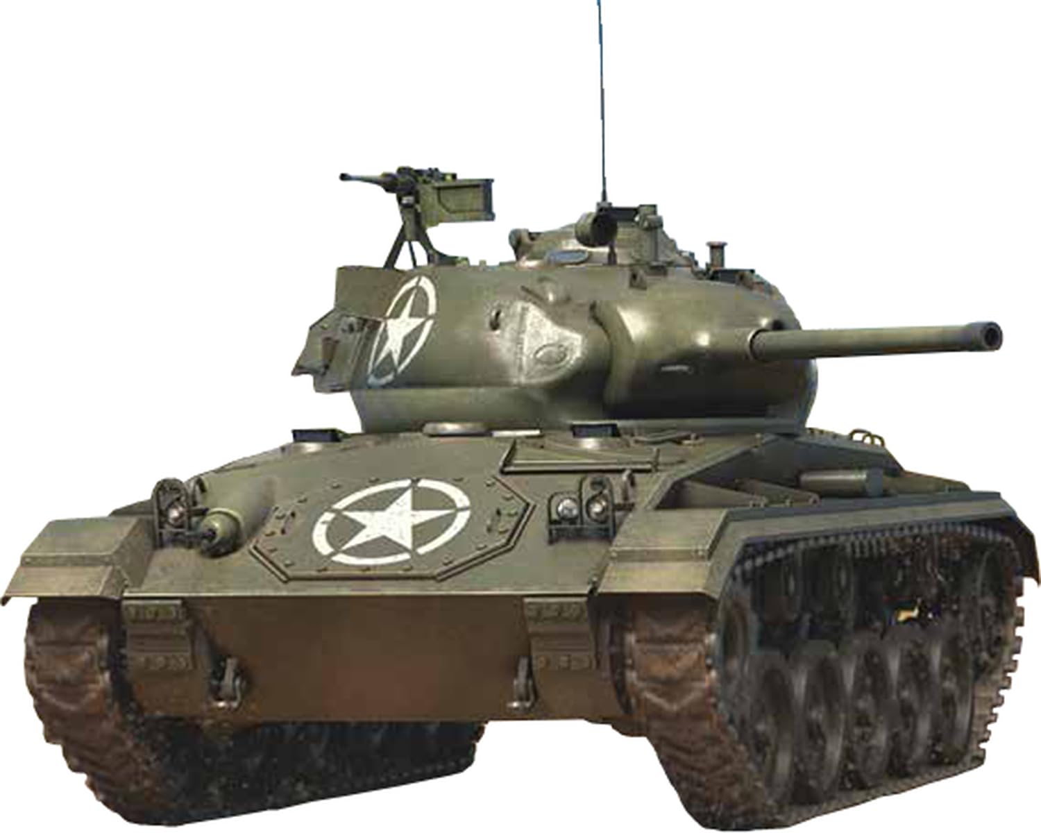 

Rubicon Models 1/56 American Light Tank M24 Chaffee Plastic Model RB0140