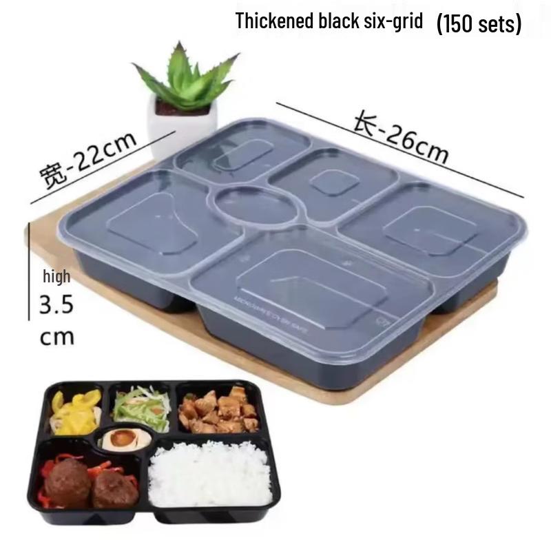 ZB Disposable PP Plastic Takeaway Meal Boxes