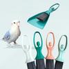 Plastic Small Broom Dustpan Professional Small Pet Poop Cleaning Set Pet Clean Brush Shovel Desk