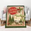 3D vánoční téma Santa Claus Flanelová deka Měkká Lehká Teplá do obývacího pokoje Ložnice Pohovka Pohovka Pohovka Děti Dospělí Dárky