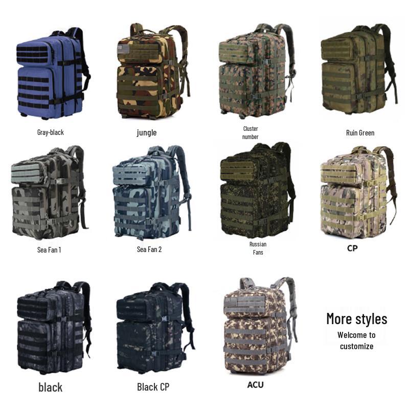 Men's 45L Outdoor Tactical Backpack