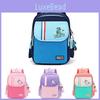 Cute Spacious School Backpack For Boys And Girls Oxford Fabric Patterned Bag