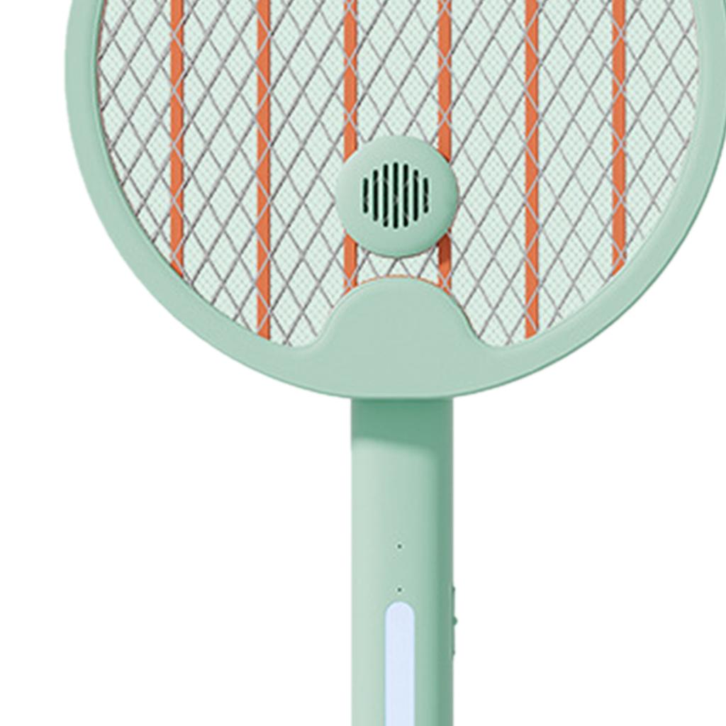 Elektrisk flugsmälla racket 4 i 1 automatisk bärbar handhållen elektrisk flugracket sovrum bakgård