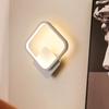 Modern LED Wall Lamp Round Light Aluminium Home Decor Bedroom Bedside Living Room Hallway Corridor Foyer Indoor Lighting Fixture