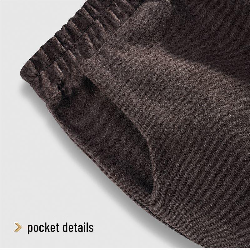 Spring & Autumn High-Waisted Knit Woolen Harem Pants - Slimming, Casual, Wide-Leg, Cropped Women's Pants