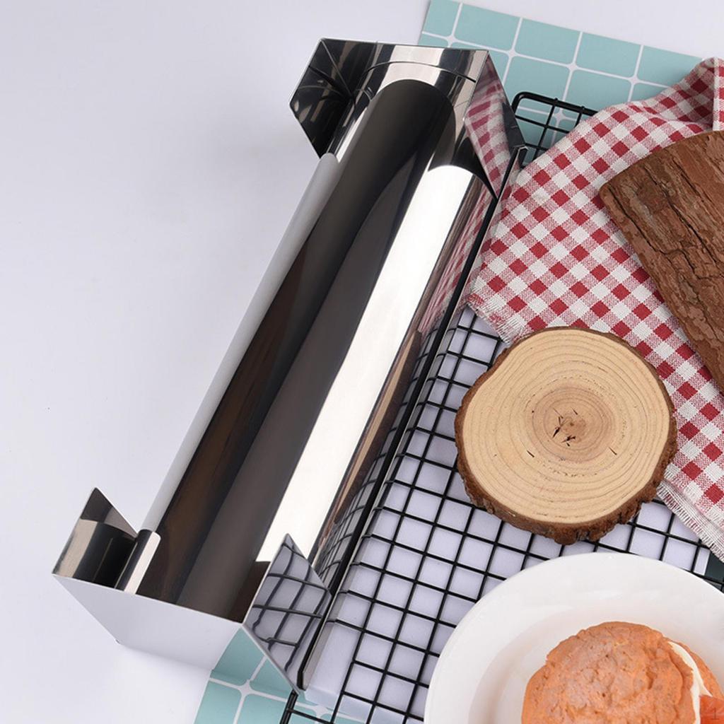 Cake Rolls Shaper Pastry Roll Fixator Transparent Professional Easy Setting Lightweight