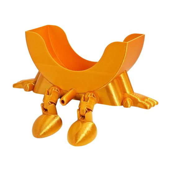 Funny Peeing Sponge Holder 3D Printed Round Sponge Stand with Drainage Countertop Sponge Holder for Kitchen Bathroom Sink