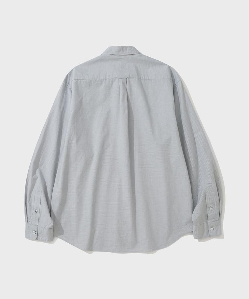SHIRTER Editor Check Shirt (Grey)