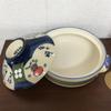 Department Lucky Cat 9 Banko Earthenware Made In [Huahua Store] No. Pot, Ware, Pot, Japan, Blue, 3200ml, 24-814