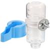 Blue Automatic Parrot Water Feeders Bird Cage Water Dispenser Large Capacity Sturdy Plastic Bird Drinking Accessory For
