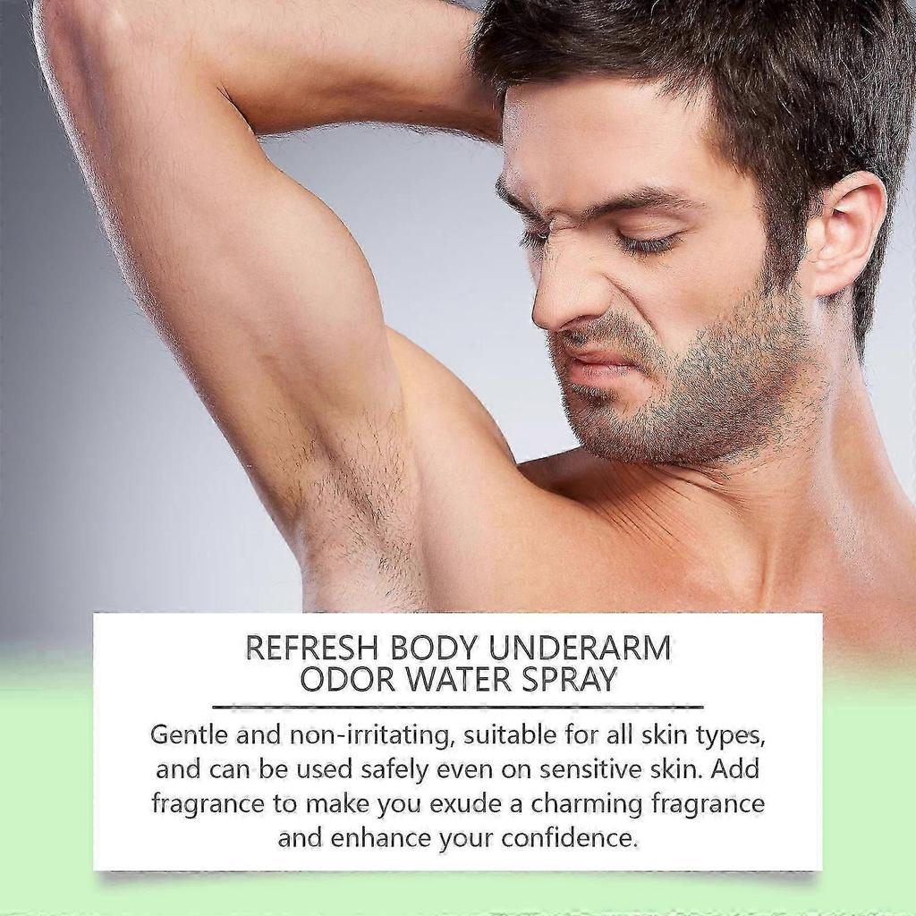 Long-Lasting Odor & Sweat Control Underarm Spray  Moisturizing Aloe Vera & Vitamin E, 30ml, Easy Application, Keeps You Fresh, Dry & Confident All Day