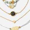Bracelet - SHOP-STORY - NICKI - 5 Bracelets - Style Tropical - Rose Gold - Woman