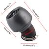 Motorcycle Air Intake Filter Cleaner 28mm 35mm 42mm 48mm Motorcycle Air Filter for Yamaha GP110 100cc 125cc Mopeds Qiaoge JOG