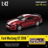Caipo 2018 Ford Mustang GT 1:42 Diecast Model Car – Sports Sedan Ornament & Collector's Gift