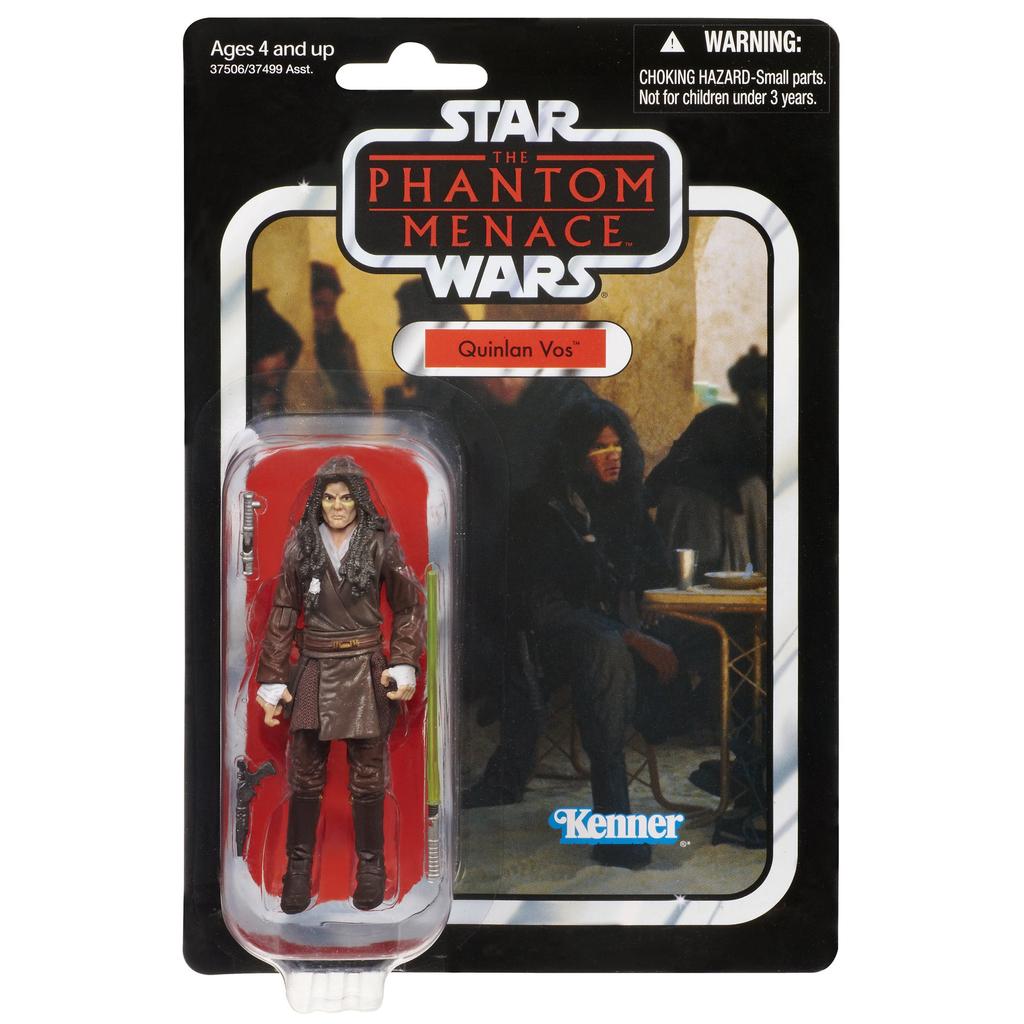 Hasbro Star Wars Vintage Collection Basic Figure VC85 Quinlan Vos Phantom Wars 2012 Vintage Collection Action Figure Quinlan Vos Phantom (The