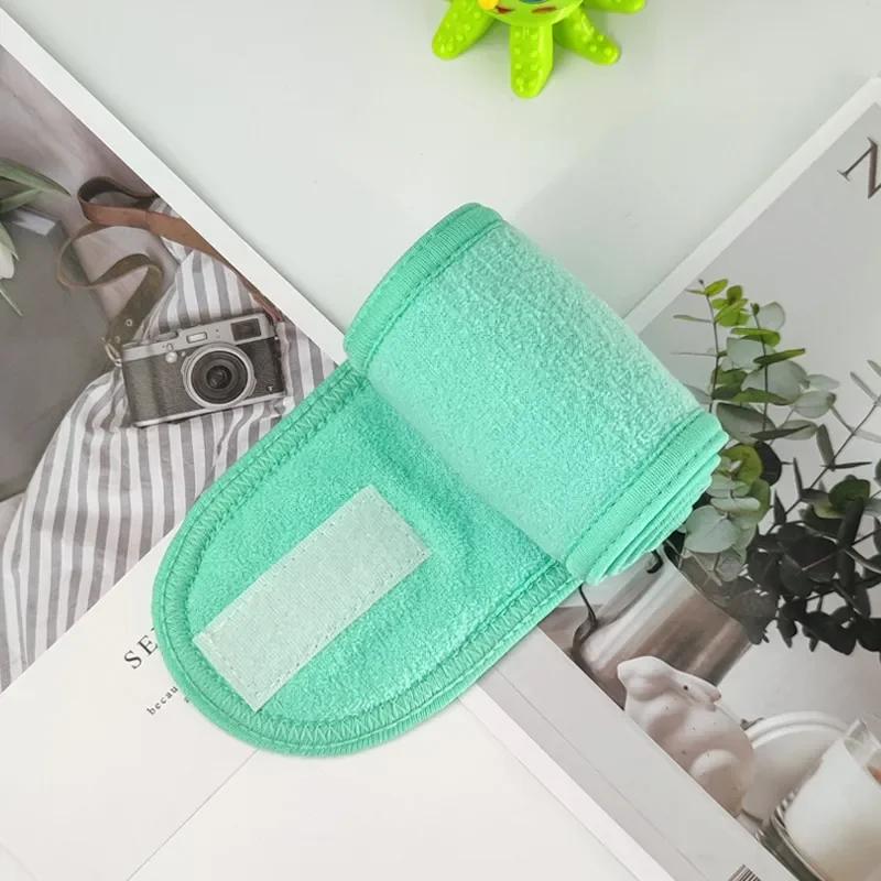 Ayarlanabilir Kafa Bandı Geniş Hairband Yoga Spa Banyo Duş Makyaj Yıkama Yüz Kozmetik Kafa Bandı Kadınlar Bayanlar için Makyaj Aksesuarları