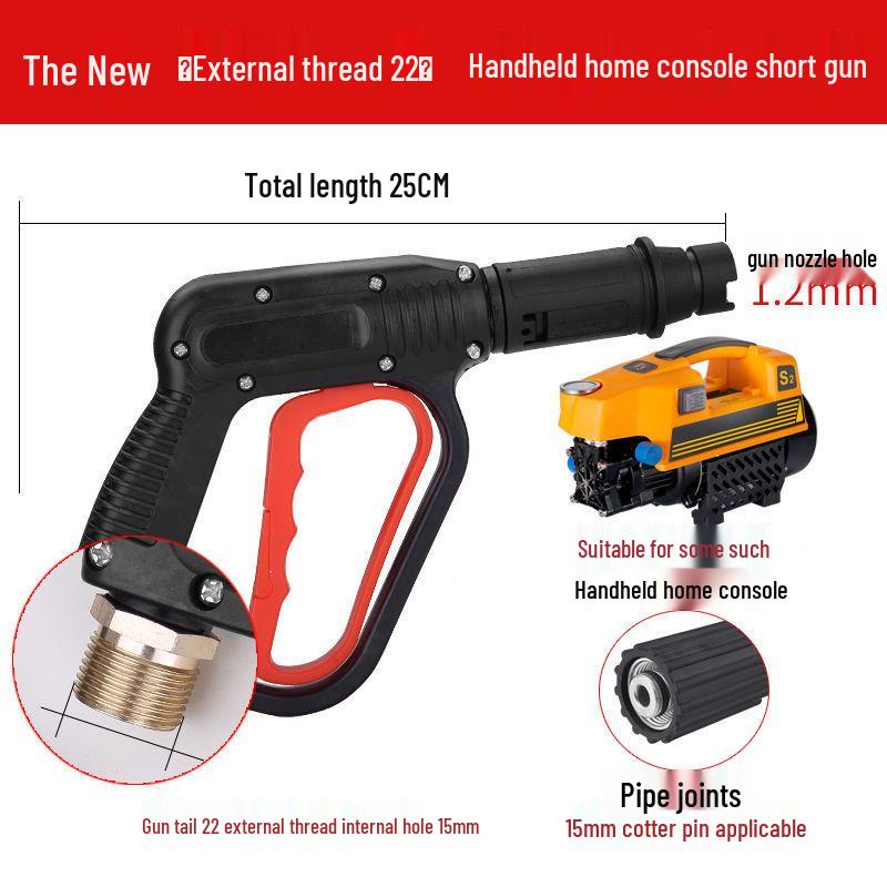 Hochdruck-Wasserpistolendüse für Autowäsche & Landwirtschaftsreinigung