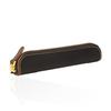 Bag Slim Leather Pencil Large Simple Design for Adults Case Made Only from the Top Surface of Cowhide Zipper Stylish Leather Pencil Case for Genuine