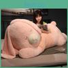 Lying Rabbit Plush Toy Cartoon Animal Stuffed Doll Decoration Kids Gift Cute