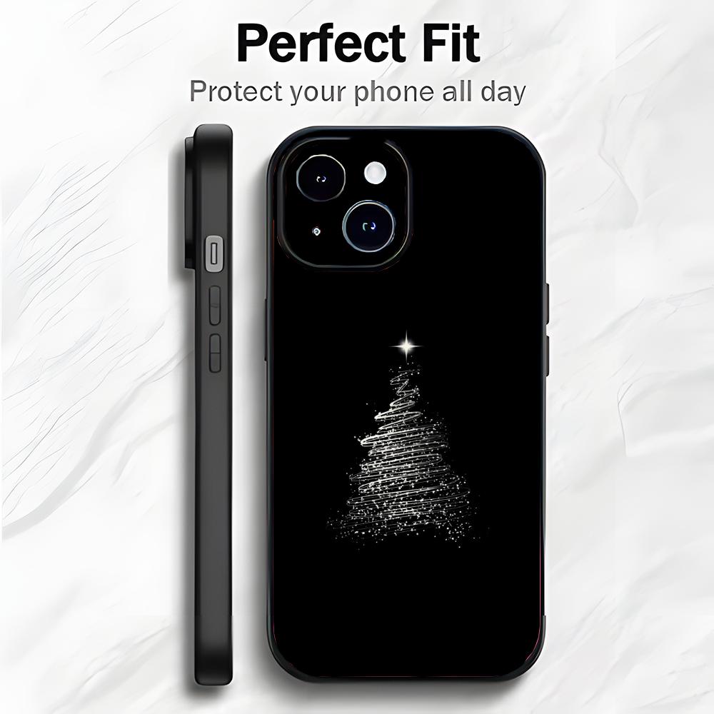 Christmas tree Art Phone Case Phone Case Soft Packaging Lightweight For iPhone17 16 15 14 13ProMax