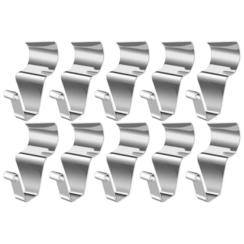 

Durable Stainless Steel Siding Hooks Convenient Bedroom Hanger Easy to Install Siding Hooks for Festival Decorations