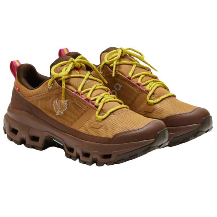 Sky High Farm Good x ON Cloudrock Low Sphinx Damen Sneaker Braun Kastanie 3WG11115556