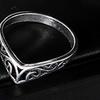 Yousheng 13 Pcs Rings Vintage Rhinestone Decor Hollow Out Polished Stainless Carved Star Crown Turtle Shape Exquisite Kuckle Ring Set Lady Finger