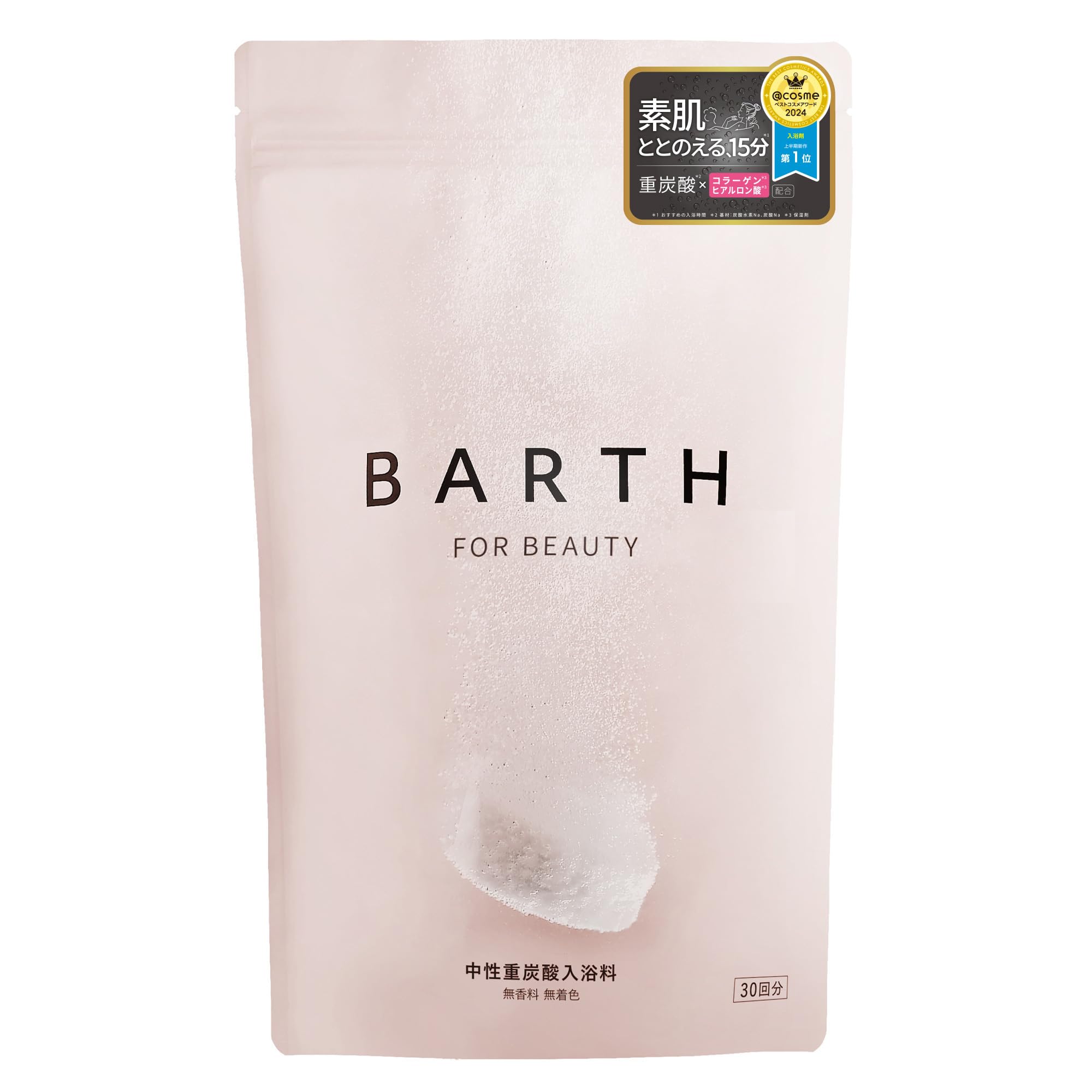 

BARTH Bath Нейтральная формула для ванны с бикарбонатом BEAUTY 90 таблеток Увлажняющий коллагеновый гиалуроновый раствор для ванны без запаха (30 порций) [Красота и косметика]