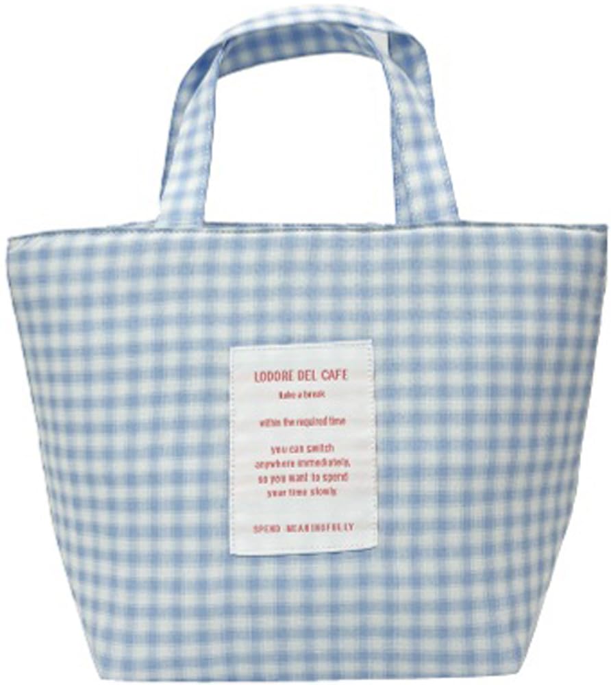 

Gloria Insulated Lunch Bag, CheckBlue, GBG6086