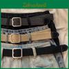 Stylish Woven Canvas Waist Belt For Women Featuring Versatile And Chic Design