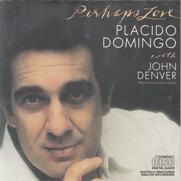 

CD PLACIDO DOMINGO JOHN DENVER Perhaps Love MK37243 CBS 1990 US Classical Used