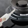 Küchenputzbürste Tiefenreinigung Herd Küchenherd-Bürste Hochleistungs-Schrubber mit Schaber Rostentferner Barbecue-Grill