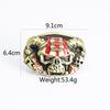 Cowhide Men's Belt - Personalized Barber Stylist Exclusive with Clown Skull Design