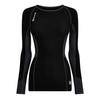 Womens/Ladies Fitted Long-Sleeved Gym Thermal Top