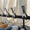 For Coat Pants Laundry Drying Hanger Washing Clothes Pins Clothes Pegs File Clip Sealing Clip