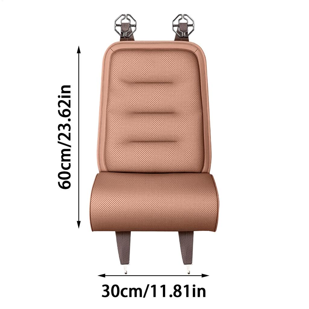 Seat Extender Pad For Car Non-Slip Adjustable Breathable Automotive Front Seat Foot Rest Pillow For Front Rear Driver Passenger