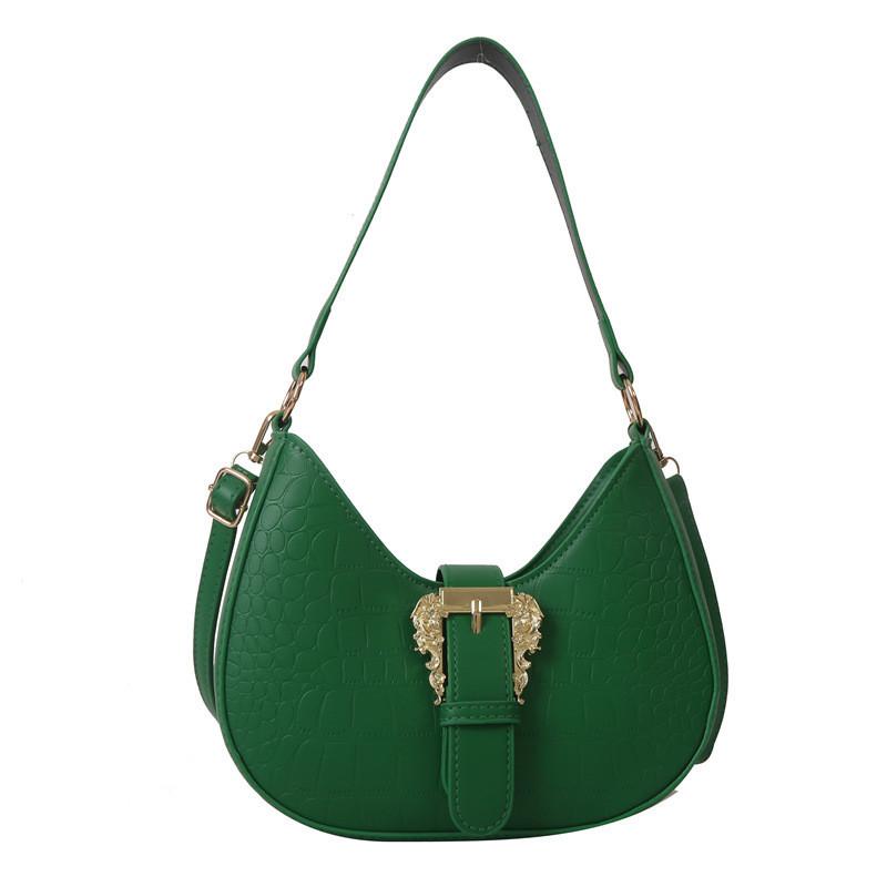 Trendy Pu Material Cross-border New Fashion Shoulder Bag Underarm Bag For Women