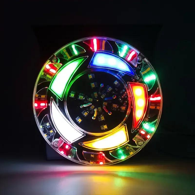 24V Multifunctional Truck Tail Light Flashing LED Light Waterproof Strobe Dynamic Streaming Lights Warning Lamp For Van SUV