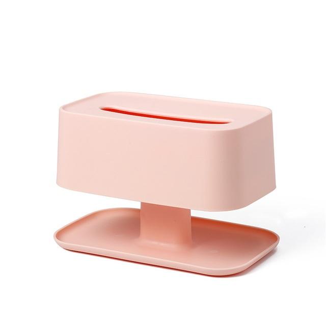 Διπλό κουτί χαρτομάντιλων Αποθήκευση πολλαπλών λειτουργιών για το σπίτι Υπνοδωμάτιο Σαλόνι Τραπεζάκι σαλονιού Δίσκος για χαρτοπετσέτες Χου