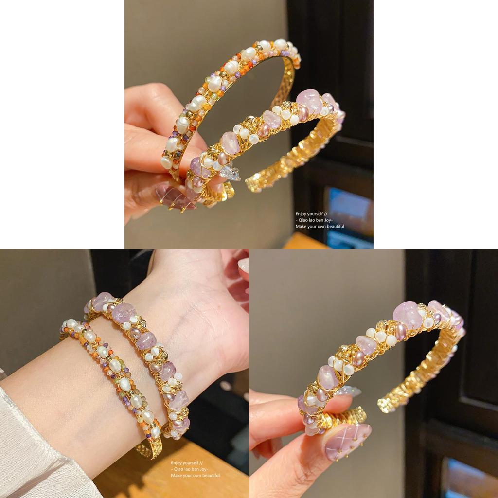 Vintage Palace Style Jewelry With 18k Gold Plated Zircon And Freshwater Pearl For Elegant Women