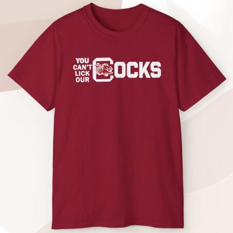 Retro 90s SC Gamecocks You Can’t Lick Our Cocks Unisex Tee S-5XL Unisex T-Shirt S