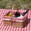 Wicker Outdoor Camping Picnic Basket