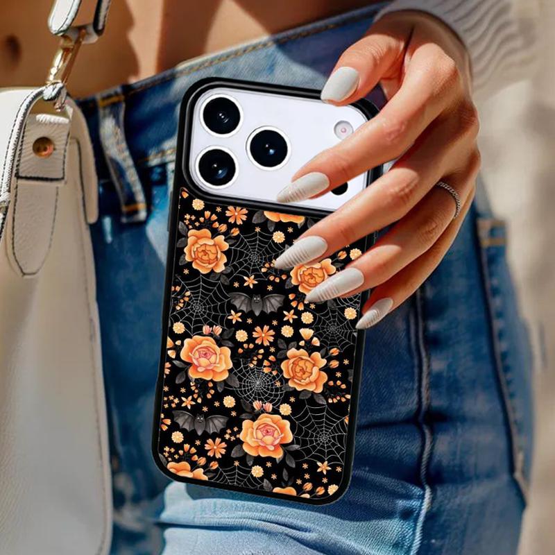 Twilight Bat Halloween Phone Case For iPhone 17 Air 14 15 13 12 Max Cover For Apple 16e 11 Pro Max Plus Coque