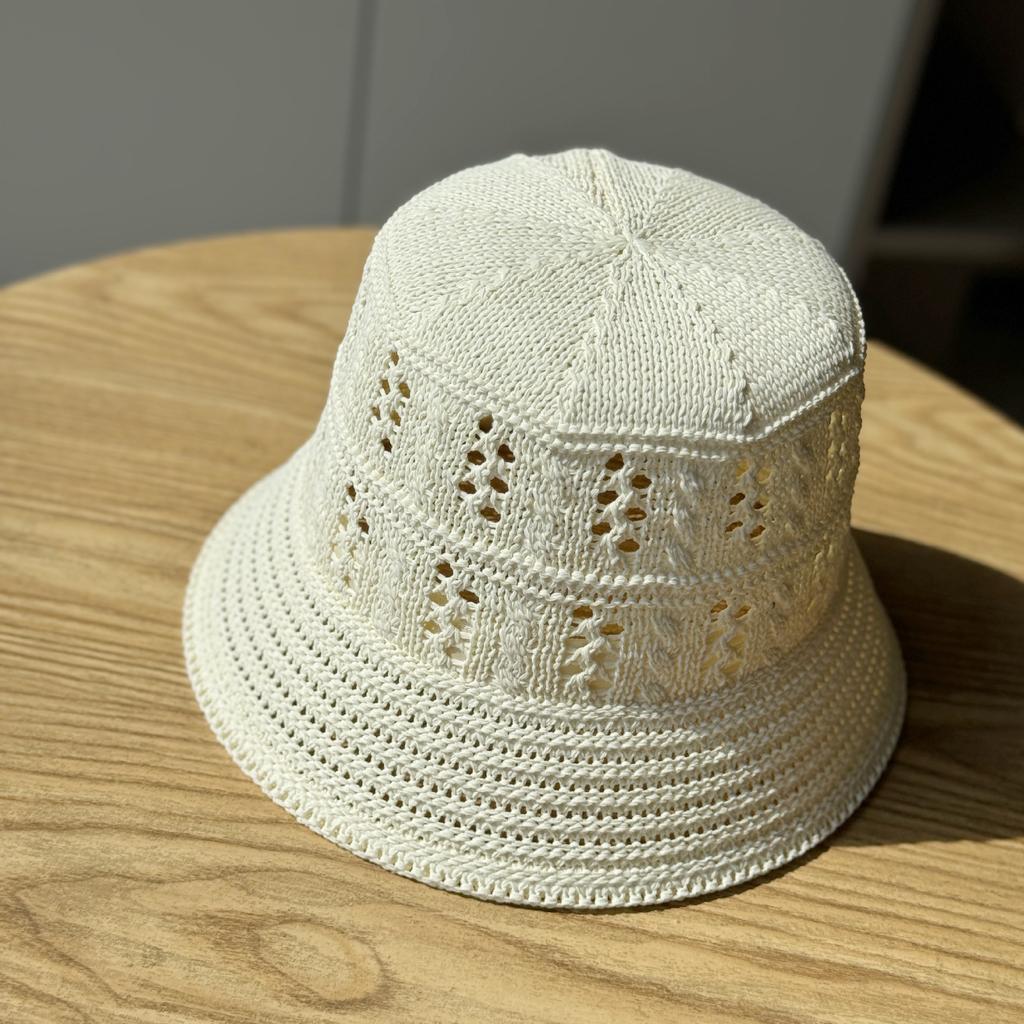 New Hollow Sunscreen Bucket Hat Women's Casual Fashion Travel Visor Basin Hat