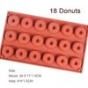 Silicone Donut Maker 3D DIY Baking Pastry Cookie Chocolate Round Molds Muffin Cake Mould Dessert Handmade Kitchen Cooking Tools 1