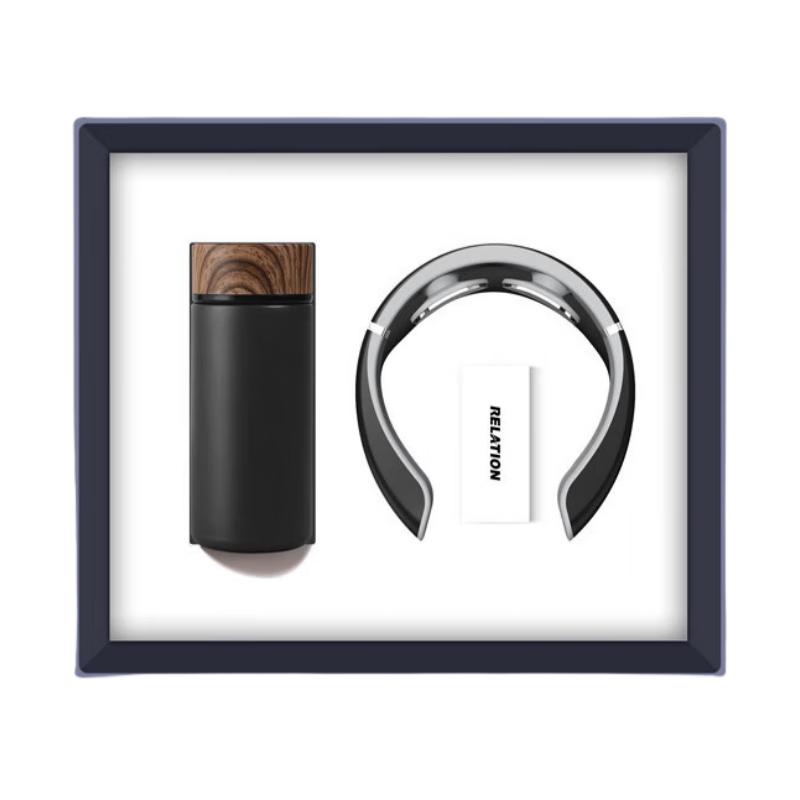 Thermos Cup & Neck Massager Gift Set