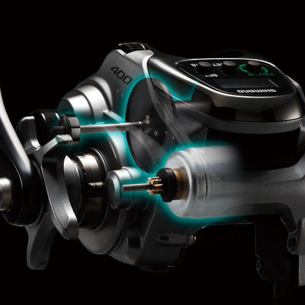SHIMANO Electric Reel 14 Force Master 401 Left Handle Electric Light Game Red Sea Bream Isaki Maruika