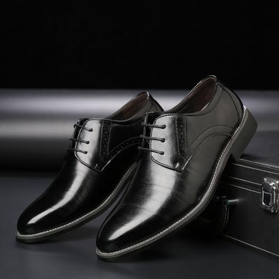 2025 nueva tendencia creativa zapatos de hombre de talla grande zapatos individuales de vestir de negocios primavera comercio exterior zapatos de cuero